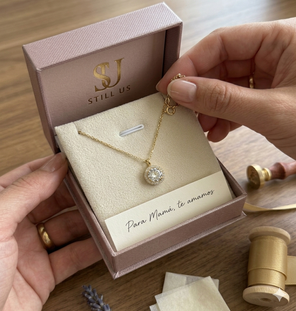 Round Halo Necklace with CZ | S925 Sterling Silver Gold Plated Pendant Necklace for Women